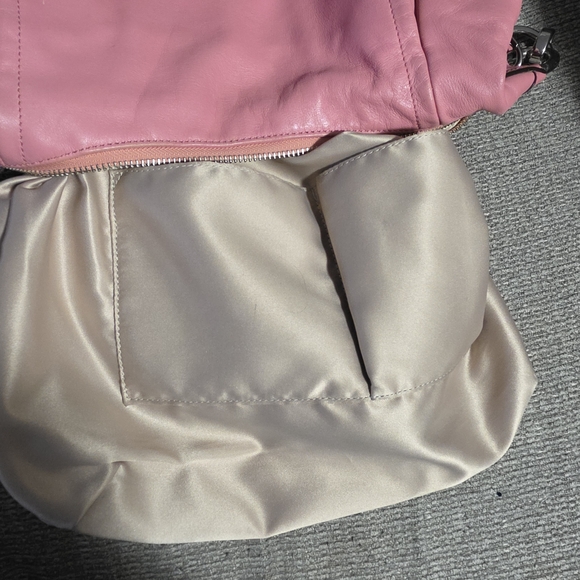 Coach Pink Leather Shoulder Bag with Front Flap - Picture 6 of 7